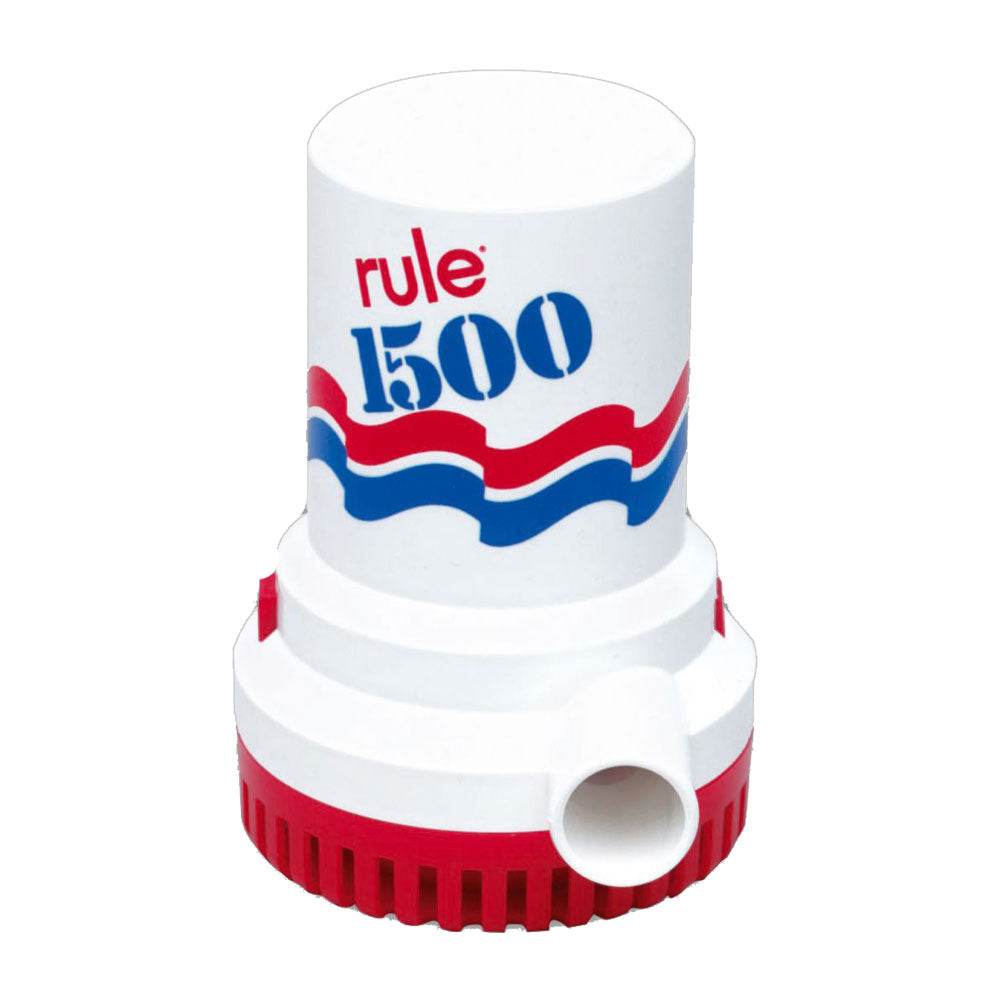 Suncoast Marine and Auto offers Rule 1500 GPH Non-Automatic Bilge Pump - 24v [03]