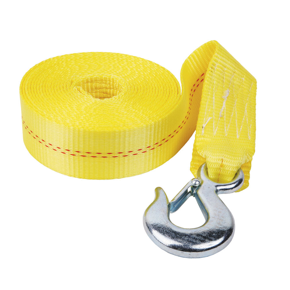 Suncoast Marine and Auto offers Fulton 2" x 20' Heavy Duty Winch Strap and Hook - 4,000 lbs. Max Load [WS20HD0600]