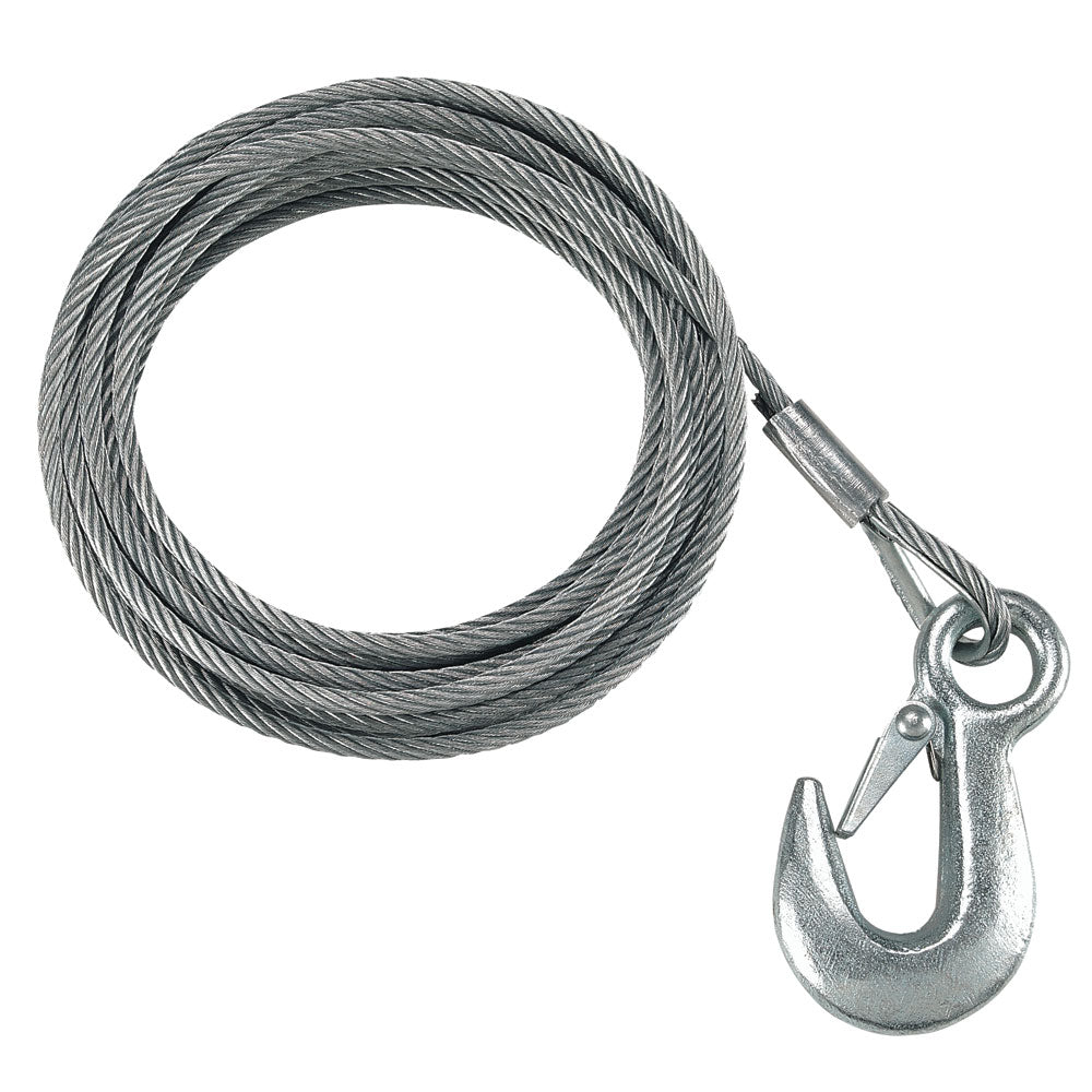 Suncoast Marine and Auto offers Fulton 3/16" x 25' Galvanized Winch Cable - 4,200 lbs. Breaking Strength [WC325 0100]