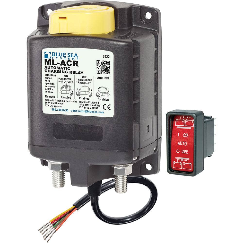 Suncoast Marine and Auto offers Blue Sea 7622 ML-Series Heavy Duty Automatic Charging Relay [7622]