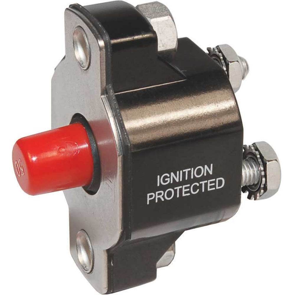 Suncoast Marine and Auto offers Blue Sea 2143 Medium Duty Push Button Reset-Only - 60A [2143]