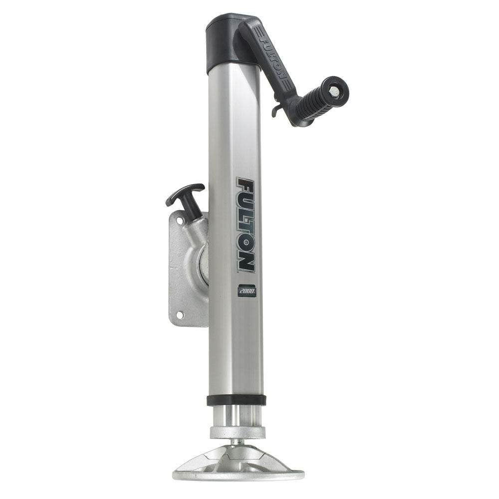 Suncoast Marine and Auto offers Fulton F2 Trailer Jack Bolt-On 2,000 lbs. Lift Capacity Adjustable Swivel w/Footplate [1413230134]