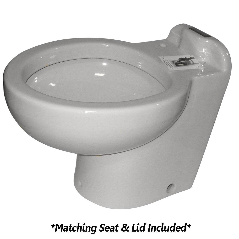 Suncoast Marine and Auto offers Raritan Marine Elegance - Household Style - White - Fresh or Saltwater - Smart Toilet Control - 12v [220HS012]