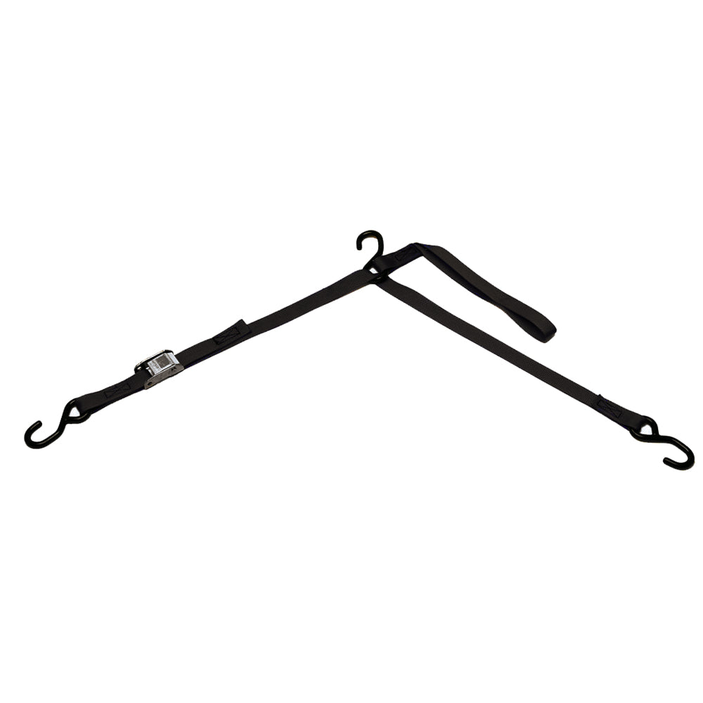 Suncoast Marine and Auto offers BoatBuckle P.W.C. Tri-Down w/Cam Buckle & Soft Hook - 1" x 6' [F10972BK]