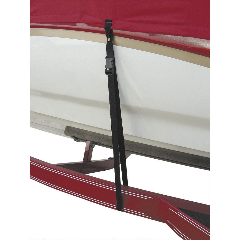 Suncoast Marine and Auto offers BoatBuckle Snap-Lock Boat Cover Tie-Downs - 1" x 4' - 6-Pack [F14264]