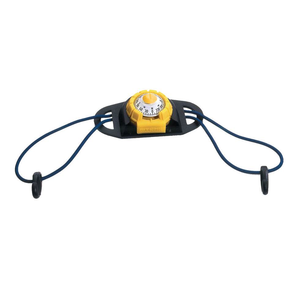 Suncoast Marine and Auto offers Ritchie X-11Y-TD SportAbout Compass w/Kayak Tie-Down Holder - Yellow/Black [X-11Y-TD]