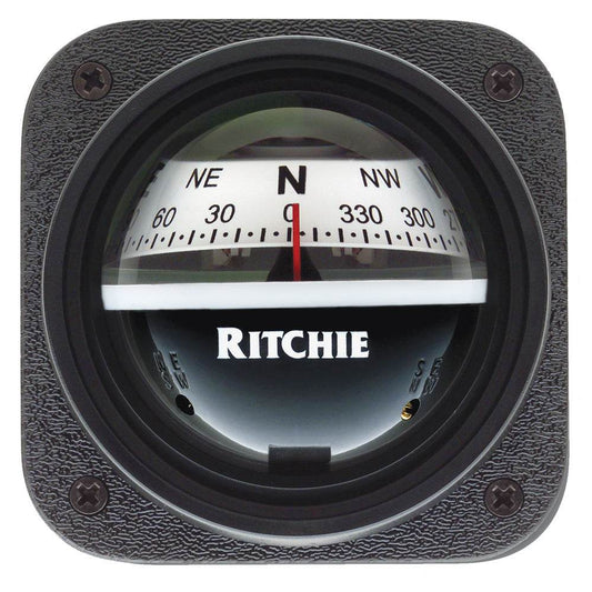 Suncoast Marine and Auto offers Ritchie V-537W Explorer Compass - Bulkhead Mount - White Dial [V-537W]