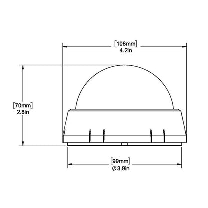 Suncoast Marine and Auto offers Ritchie XP-99 Kayaker Compass - Surface Mount - Black [XP-99]