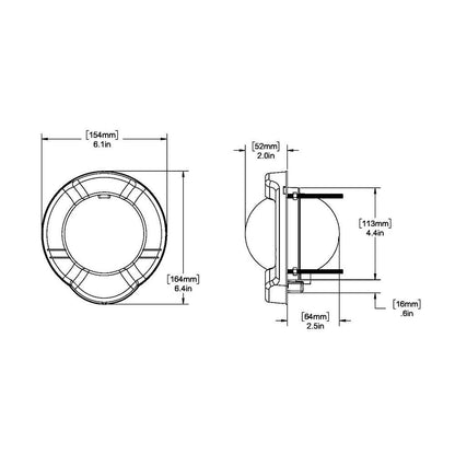 Suncoast Marine and Auto offers Ritchie SS-PR2 SuperSport Compass - Dash Mount - Black [SS-PR2]