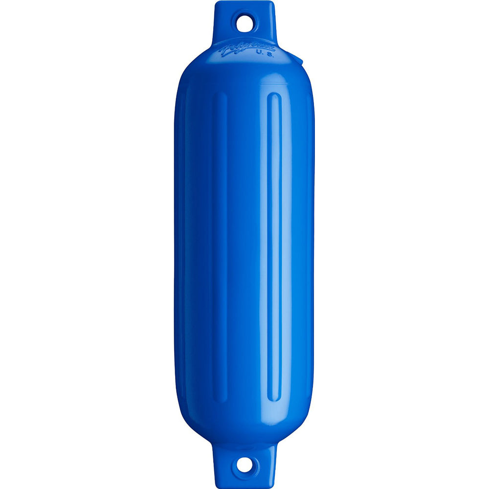 Suncoast Marine and Auto offers Polyform G-1 Twin Eye Fender 3.5" x 12.8" - Blue [G-1-BLUE]