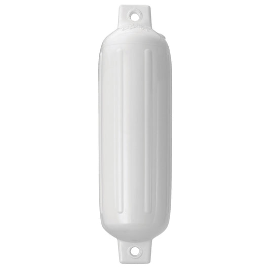 Suncoast Marine and Auto offers Polyform G-1 Twin Eye Fender 3.5" x 12.8" - White [G-1-WHITE]