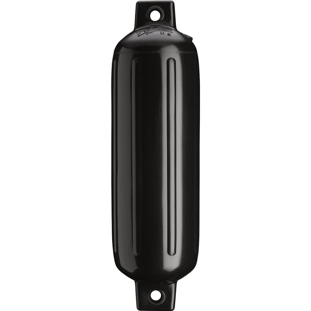 Suncoast Marine and Auto offers Polyform G-2 Twin Eye Fender 4.5" x 15.5" - Black [G-2-BLACK]