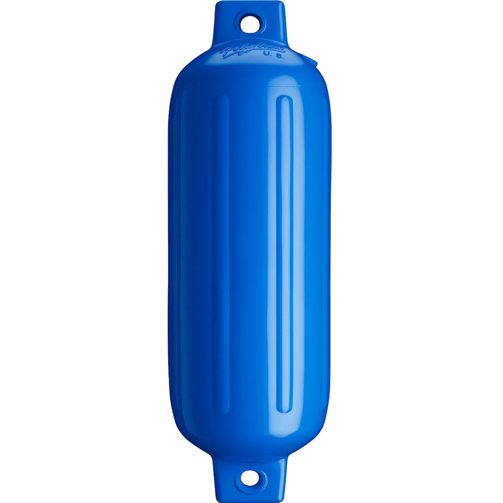 Suncoast Marine and Auto offers Polyform G-4 Twin Eye Fender 6.5" x 22" - Blue [G-4-BLUEWO]