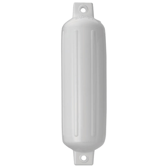 Suncoast Marine and Auto offers Polyform G-4 Twin Eye Fender 6.5" x 22" White [G-4-WHITEWO]