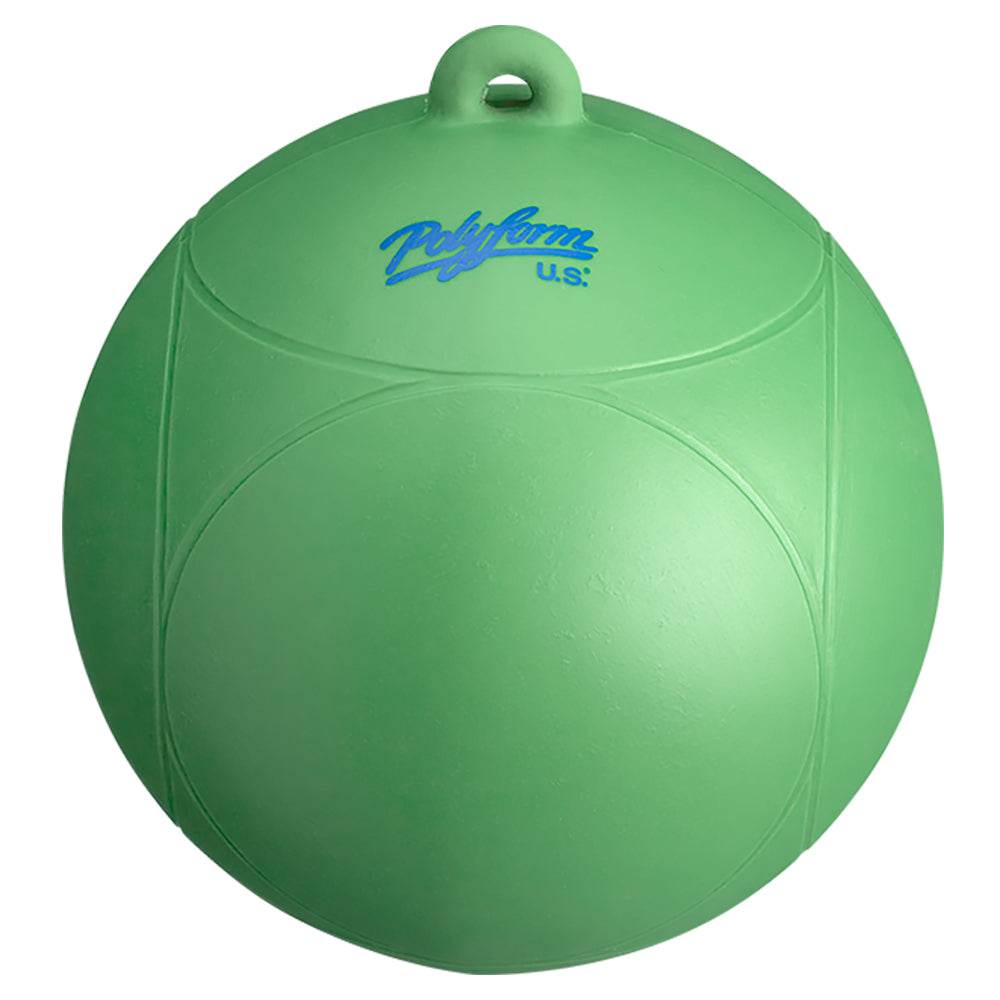 Suncoast Marine and Auto offers Polyform Water Ski Series Buoy - Green [WS-1-GREEN]