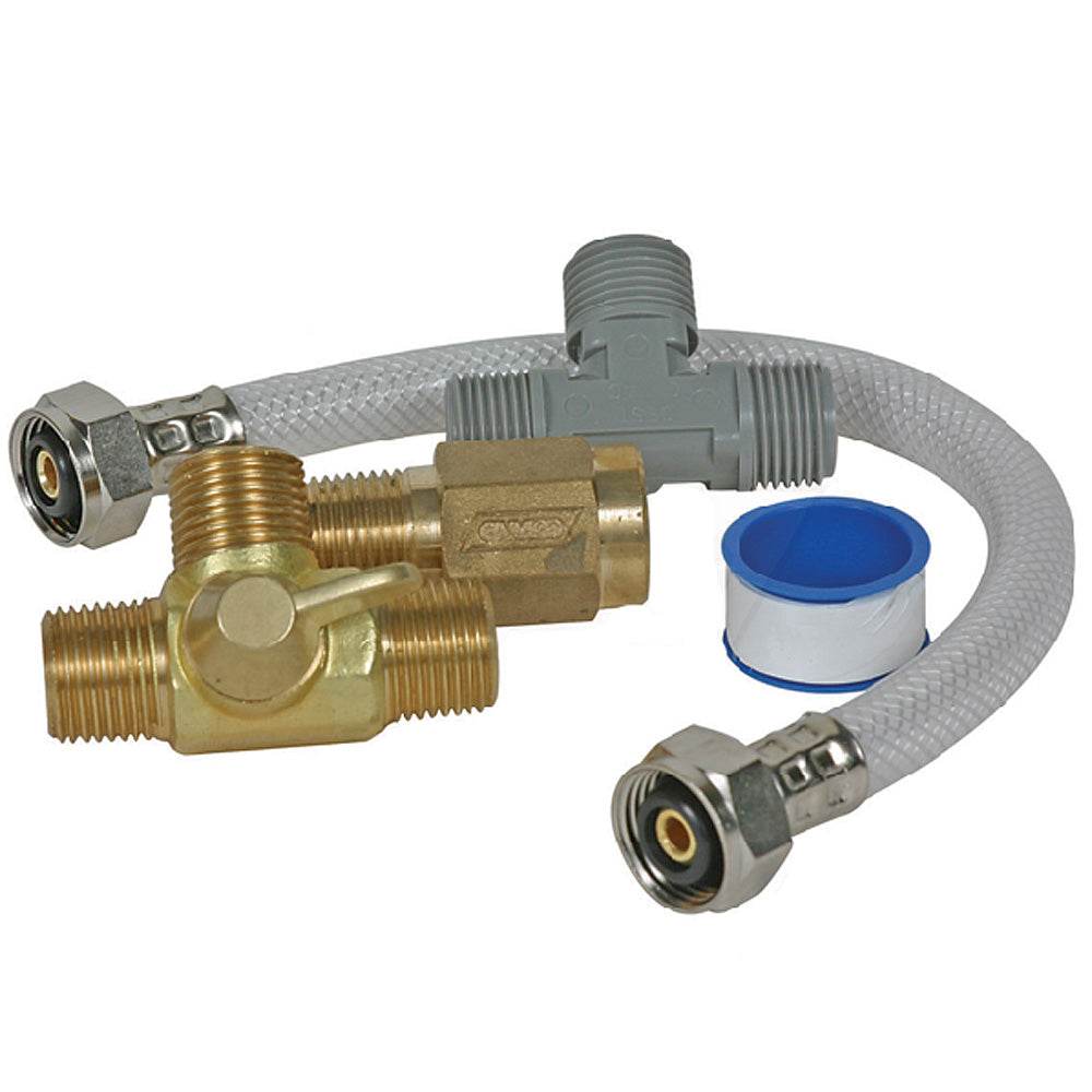 Suncoast Marine and Auto offers Camco Quick Turn Permanent Waterheater Bypass Kit [35983]