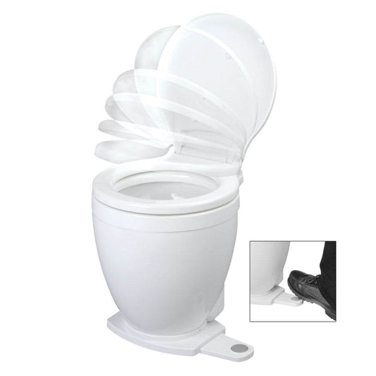 Suncoast Marine and Auto offers Jabsco Lite Flush Electric 12V Toilet w/Footswitch [58500-0012]