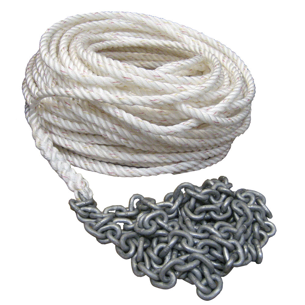 Suncoast Marine and Auto offers Powerwinch 150' of 1/2" Rope 10' of 1/4" HT Chain Rode [P10293]