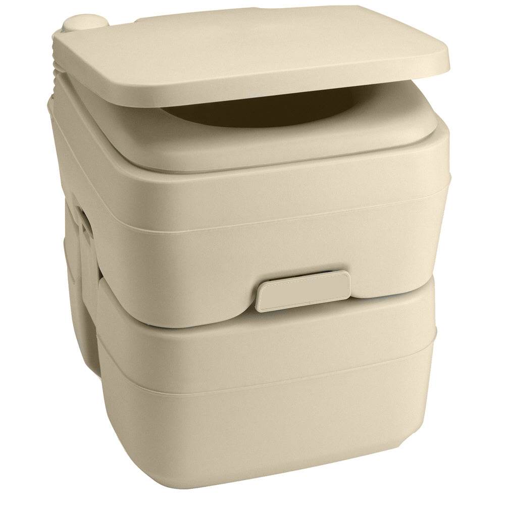 Suncoast Marine and Auto offers Dometic 965 Portable Toilet w/Mounting Brackets- 5 Gallon - Parchment [311096502]