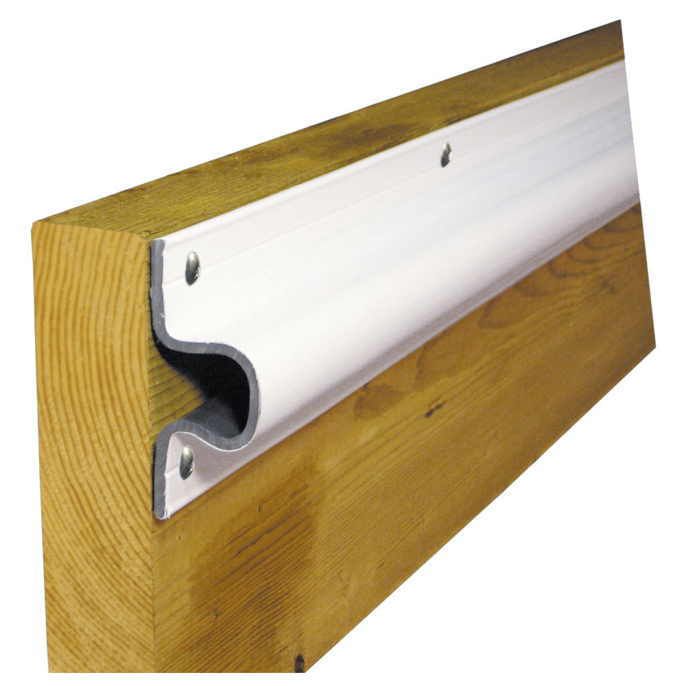 Suncoast Marine and Auto offers Dock Edge "C" Guard Economy PVC Profiles 10ft Roll - White [1132-F]