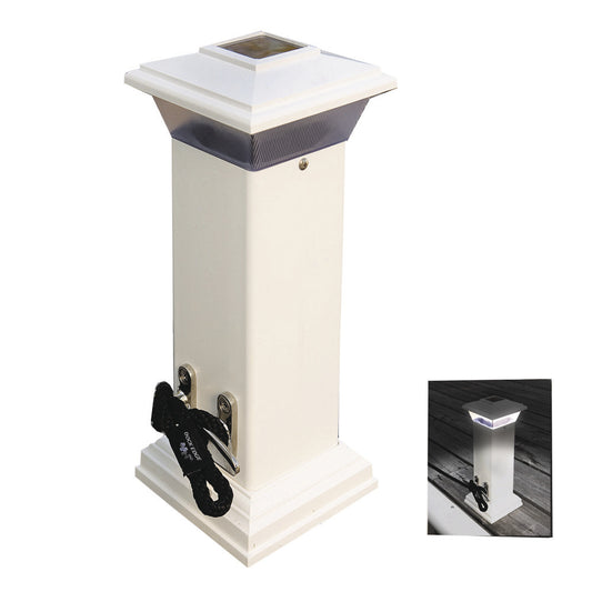 Suncoast Marine and Auto offers Dock Edge Cleatlite Solar Dock Light w/SS Mooring Cleat 12" [96-250-F]