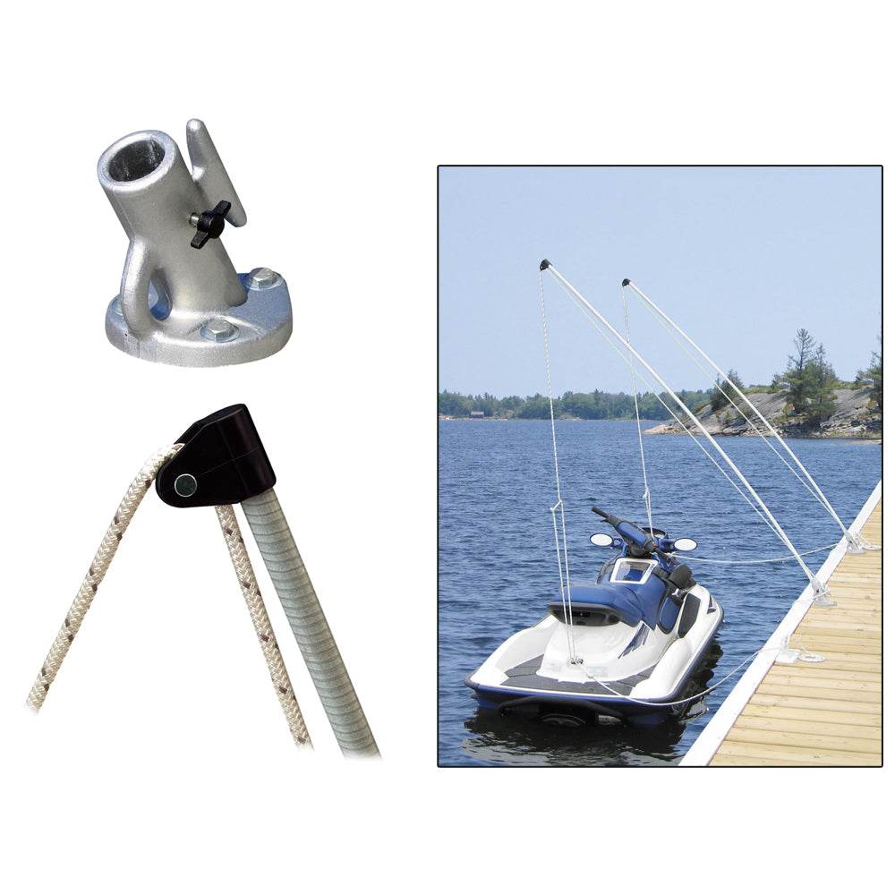 Suncoast Marine and Auto offers Dock Edge Economy Mooring Whips 8ft 2000 LBS up to 18ft [3100-F]