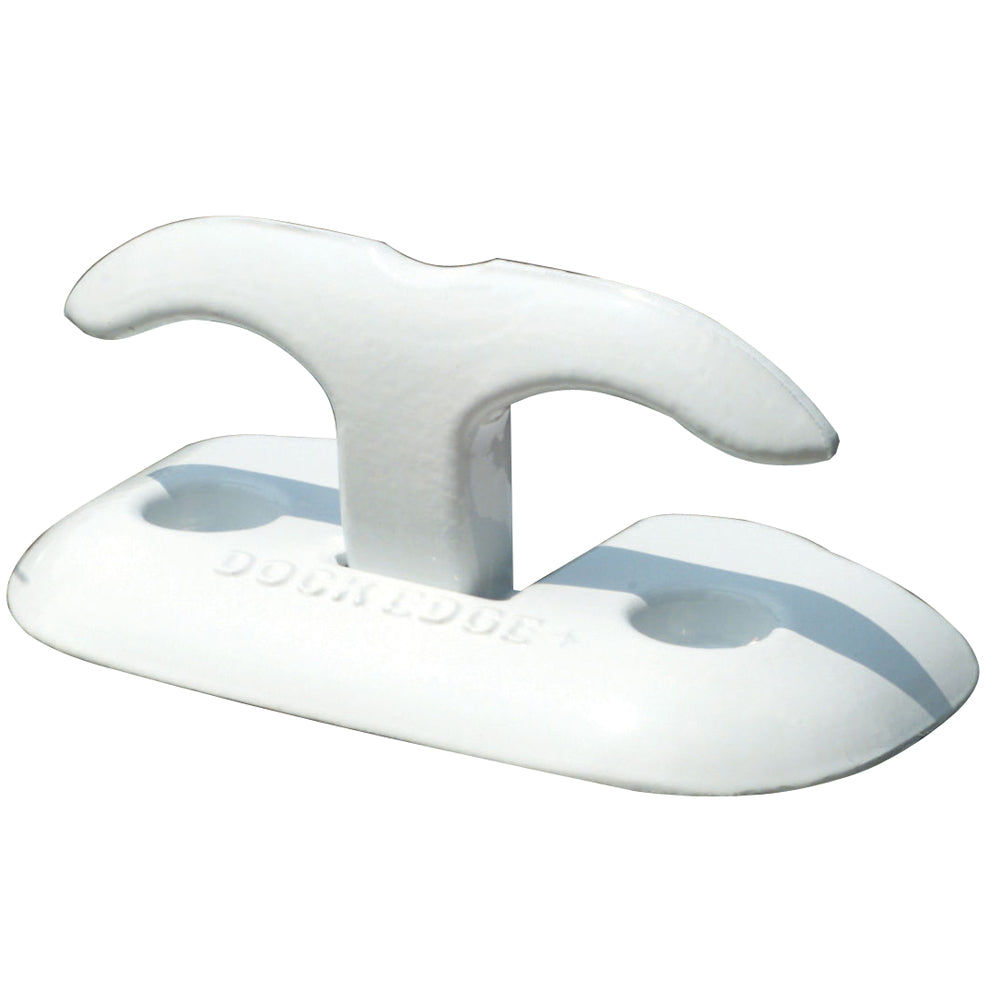 Suncoast Marine and Auto offers Dock Edge Flip Up Dock Cleat 6" White [2606W-F]