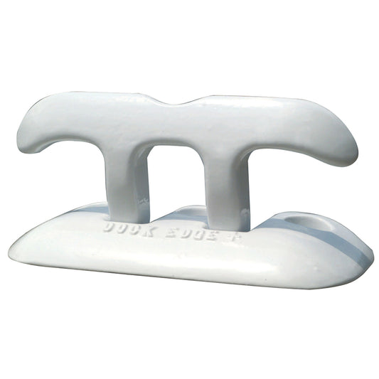 Suncoast Marine and Auto offers Dock Edge Flip Up Dock Cleat 8" - White [2608W-F]