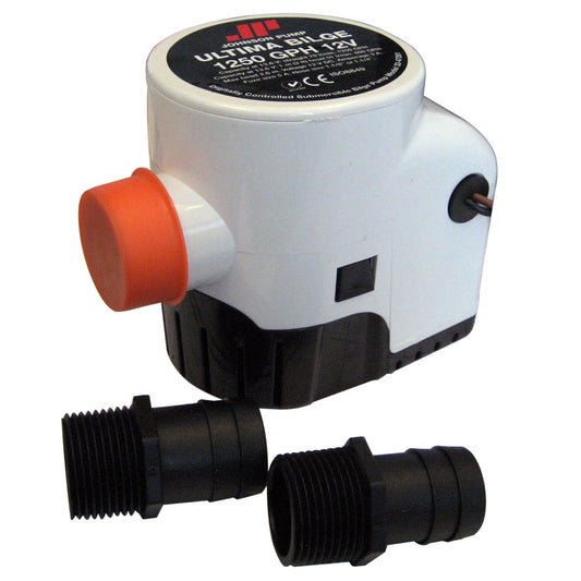 Suncoast Marine and Auto offers Johnson Pump Ultima Bilge 1250 GPH 1-1/8" & 1-1/4" Hose [32-47261-002]