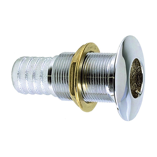 Suncoast Marine and Auto offers Perko 5/8" Thru-Hull Fitting f/ Hose Chrome Plated Bronze MADE IN THE USA [0350004DPC]