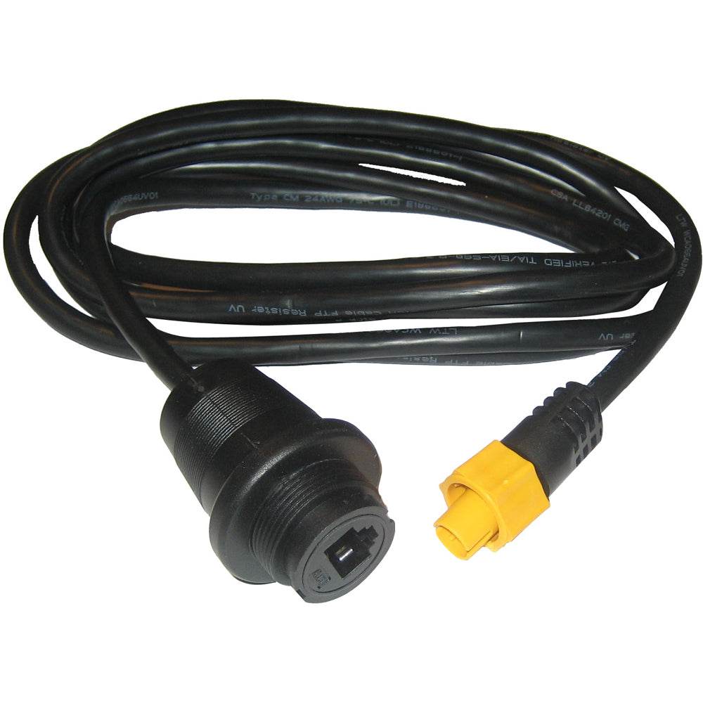 Suncoast Marine and Auto offers Simrad Ethernet Adapter Cable Yellow - 5P Male to RJ45 Female - 2M [000-0127-56]