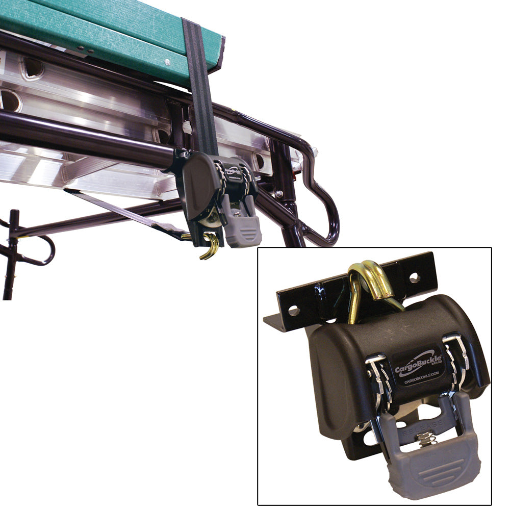 Suncoast Marine and Auto offers CargoBuckle Ladder Rack System - 1.25" Square 7' Pair [F18816]