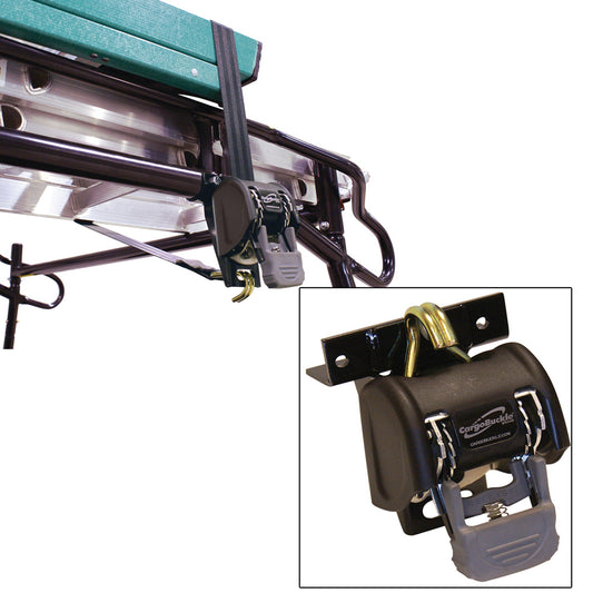 Suncoast Marine and Auto offers CargoBuckle Ladder Rack System - 1.25" Square 7' Pair [F18816]