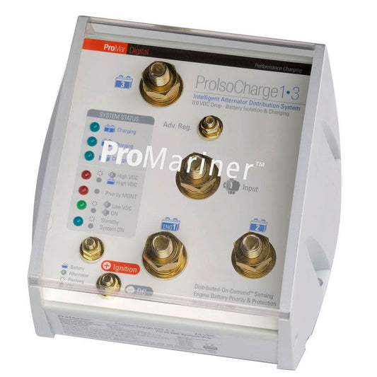 Suncoast Marine and Auto offers ProMariner ProIsoCharge Battery Isolator 120Amp 1-Alt 3-Bat - 12V [23124]