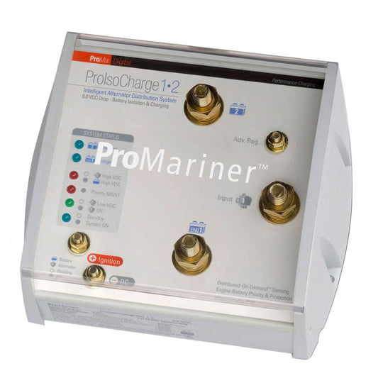 Suncoast Marine and Auto offers ProMariner ProIsoCharge Battery Isolator 250Amp 1-Alt 2-Bat - 12V [23123]