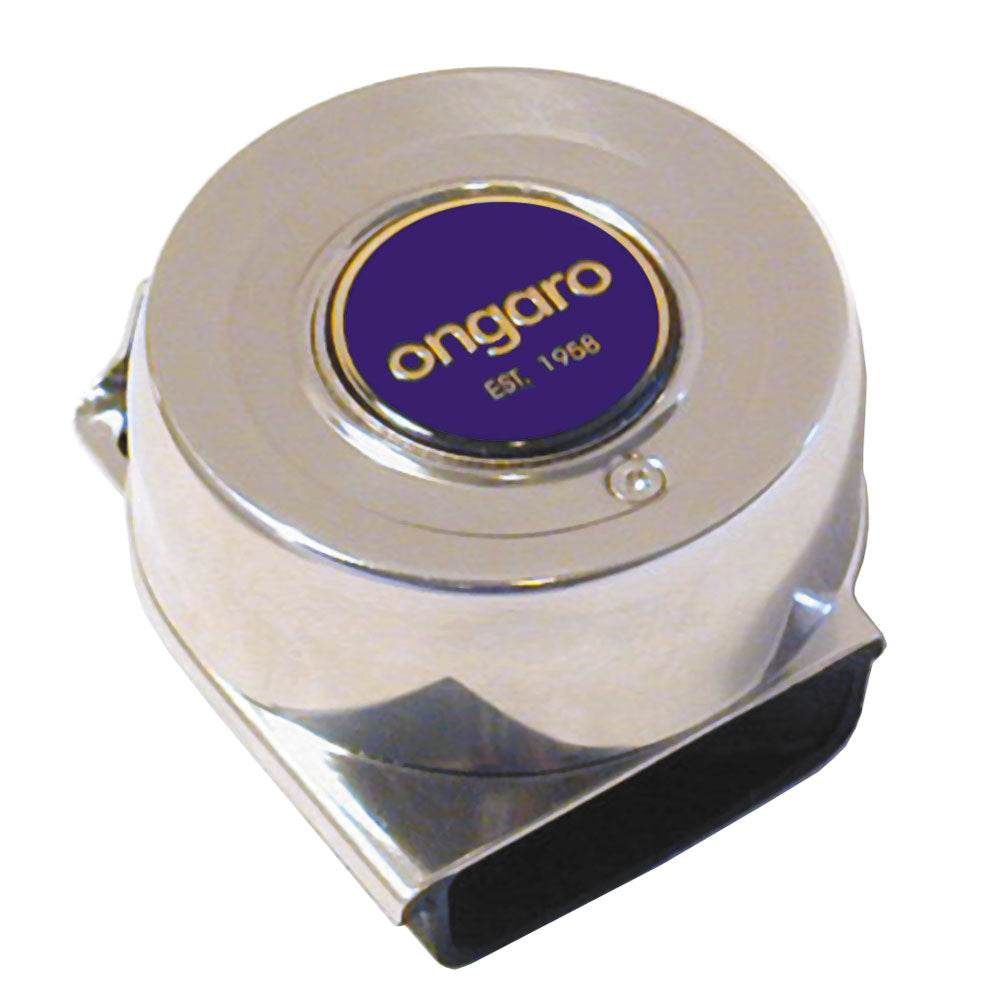 Suncoast Marine and Auto offers Schmitt Marine Ongaro All-Stainless Mini Compact Single Horn - 12V [10036]