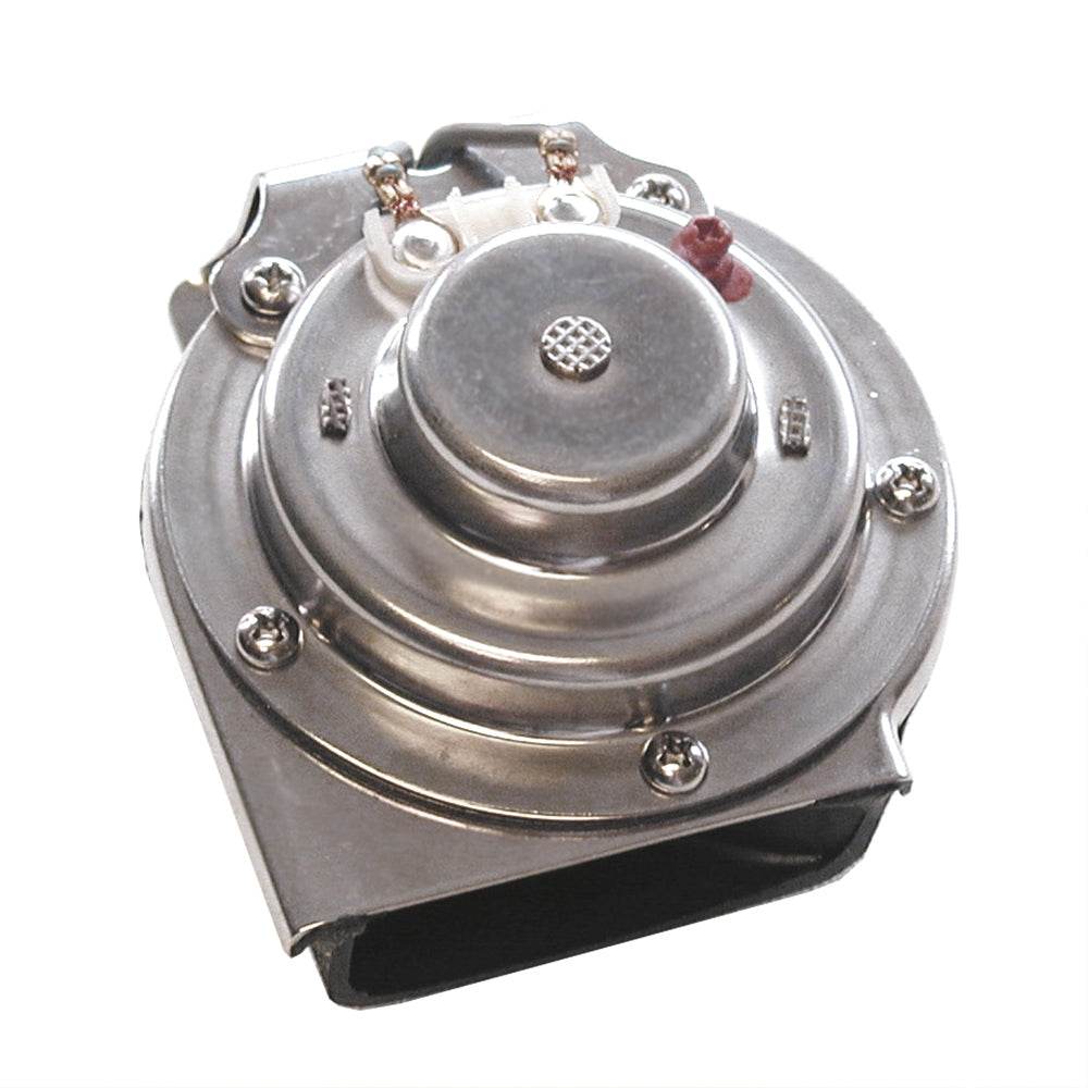 Suncoast Marine and Auto offers Schmitt Marine All-Stainless Mini Compact Single Hidden Horn - 12V [11032]