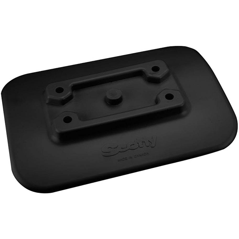 Suncoast Marine and Auto offers Scotty 341-BK Glue-On Mount Pad f/Inflatable Boats - Black [341-BK]