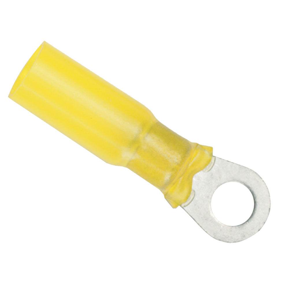 Ancor 12-10 Gauge - #8 Heat Shrink Ring Terminal - 100-Pack (312299) - Suncoast Marine and Auto Supply 