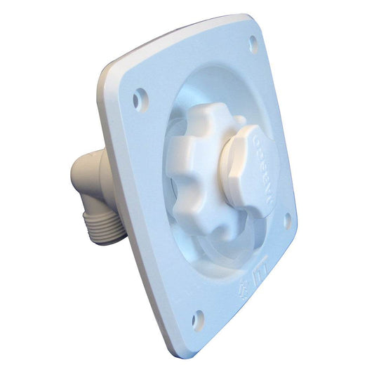 Suncoast Marine and Auto offers Jabsco Flush Mount Water Pressure Regulator 45psi - White [44411-1045]