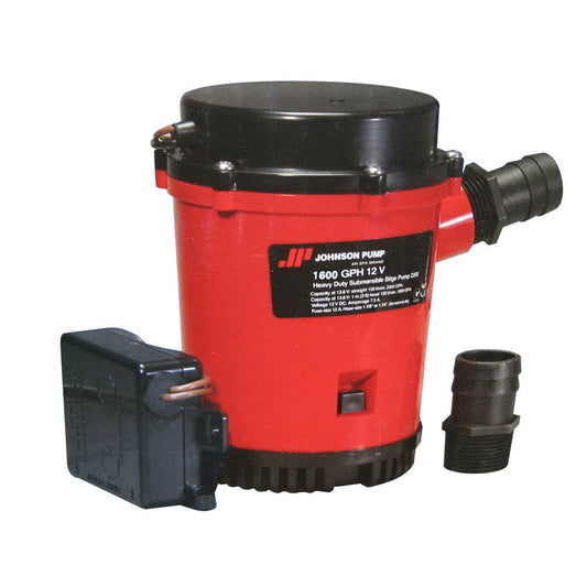 Suncoast Marine and Auto offers Johnson Pump 1600GPH Ultima Combo Bilge Pump - 12V [01674-001]