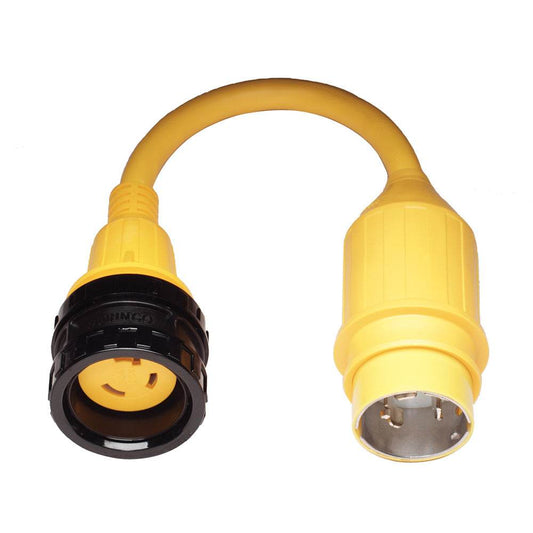 Suncoast Marine and Auto offers Marinco Pigtail Adapter, 30A Locking to 50A Locking [121A]