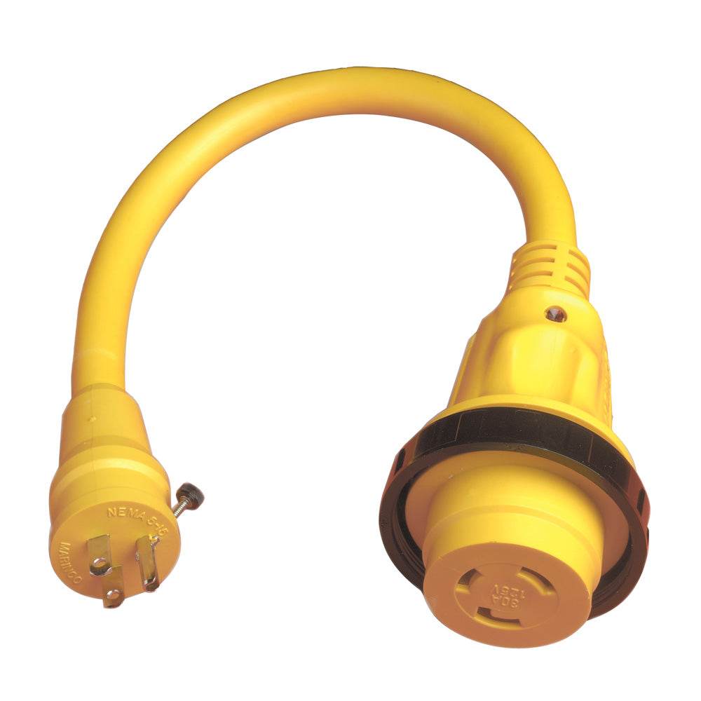 Suncoast Marine and Auto offers Marinco Pigtail Adapter Plus - 30A Female To 15A Male [104SPP]