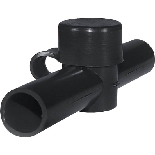 Suncoast Marine and Auto offers Blue Sea 4002 Cable Cap Dual Entry - Black [4002]