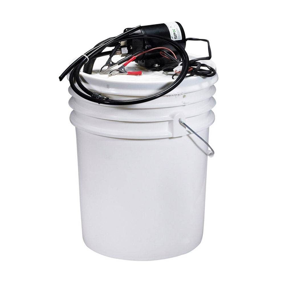 Suncoast Marine and Auto offers Johnson Pump Oil Change Bucket Kit - With Gear Pump [65000]