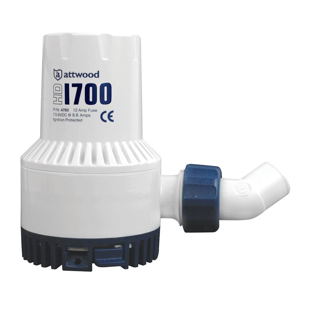 Suncoast Marine and Auto offers Attwood Heavy-Duty Bilge Pump 1700 Series - 12V - 1700 GPH [4730-4]