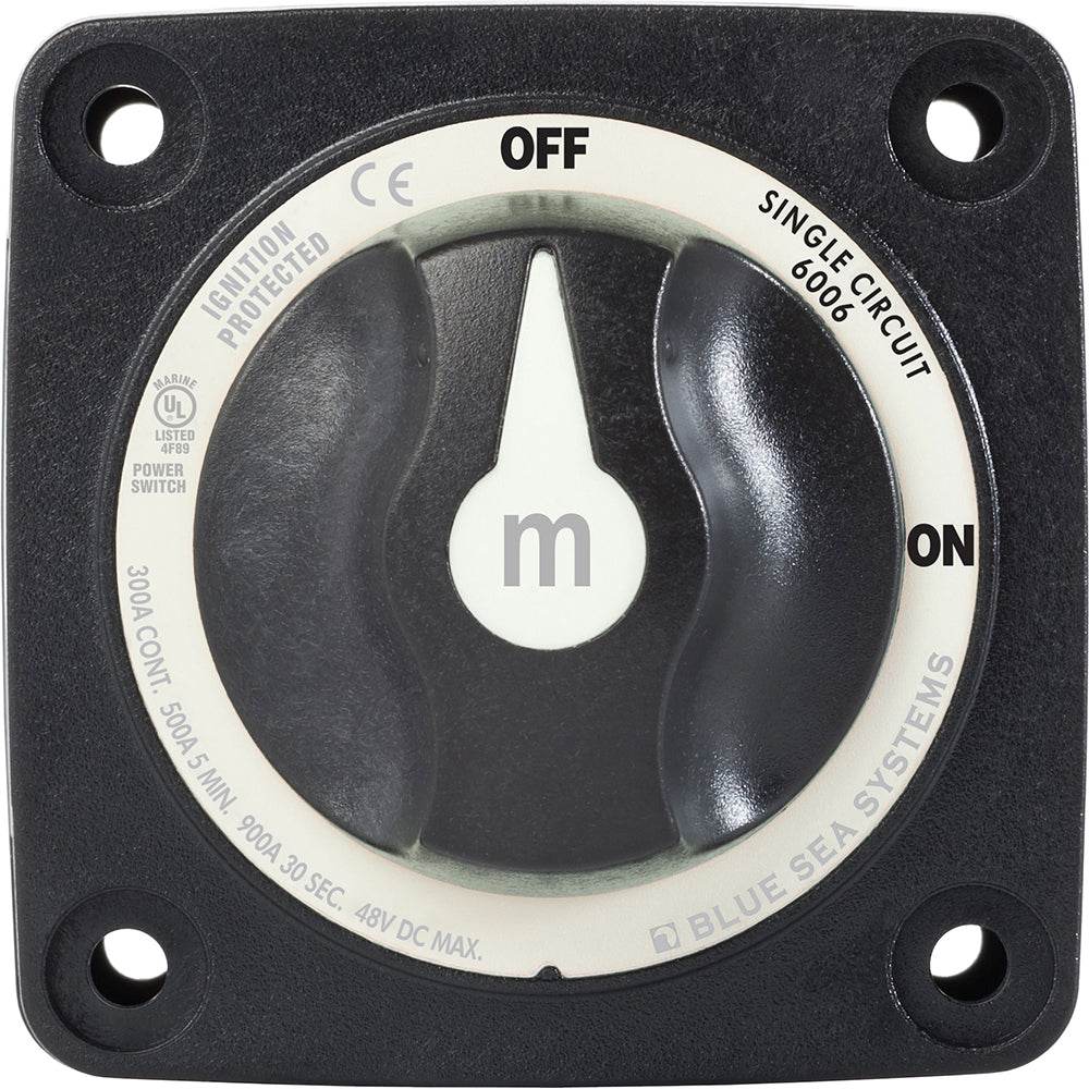 Suncoast Marine and Auto offers Blue Sea 6007200 Battery Switch Mini - 4 Position - Black [6007200]