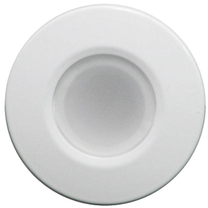 Suncoast Marine and Auto offers Lumitec Orbit - Flush Mount Down Light - White Finish - 4-Color Blue/Red/Purple/White Non Dimming [112520]