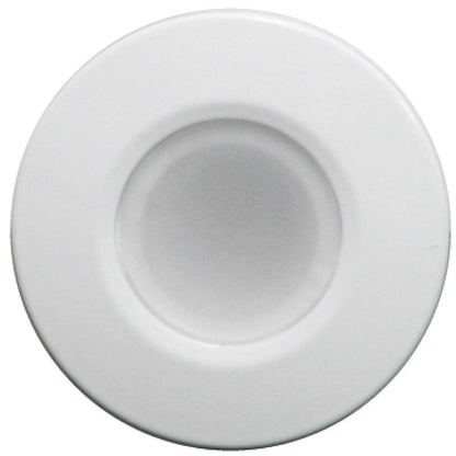 Suncoast Marine and Auto offers Lumitec Orbit - Flush Mount Down Light - White Finish - 2-Color Blue/White Dimming [112521]