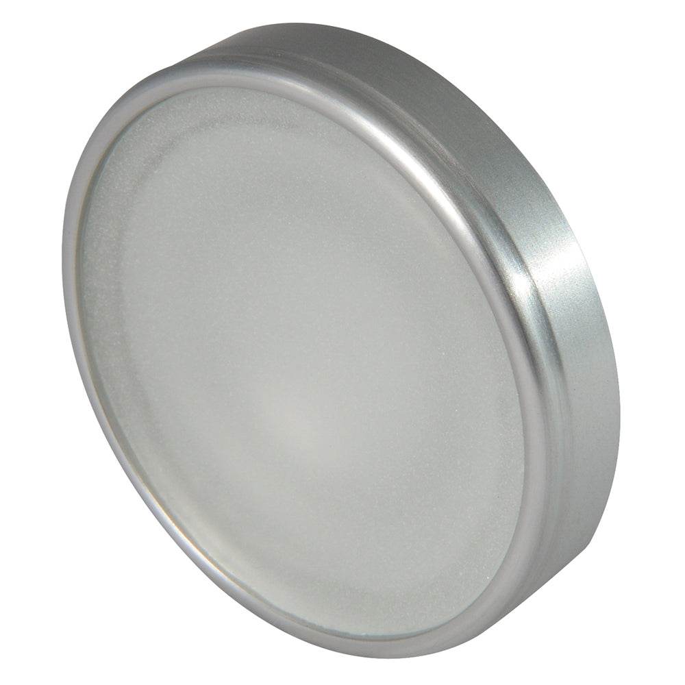 Suncoast Marine and Auto offers Lumitec Halo - Flush Mount Down Light - Brushed Finish - 4-Color White/Blue/Red/Purple Non-Dimming [112800]